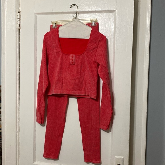 Cable Knit Long-Sleeve Top and leggings size XL Fabletics - Picture 4 of 8